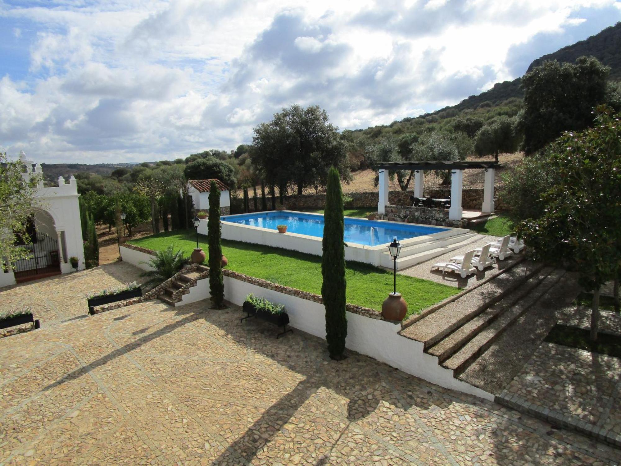 Casa Rural Sierra De Mampar Hornachos Esterno foto