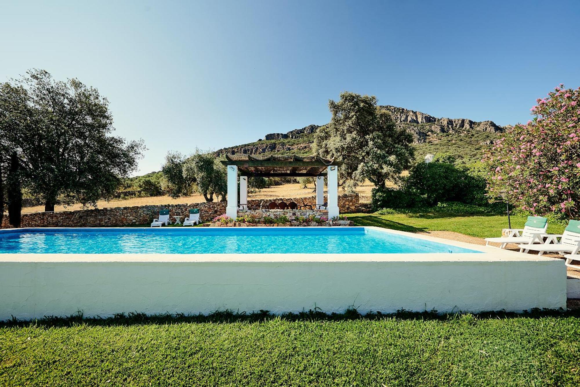 Casa Rural Sierra De Mampar Hornachos Esterno foto